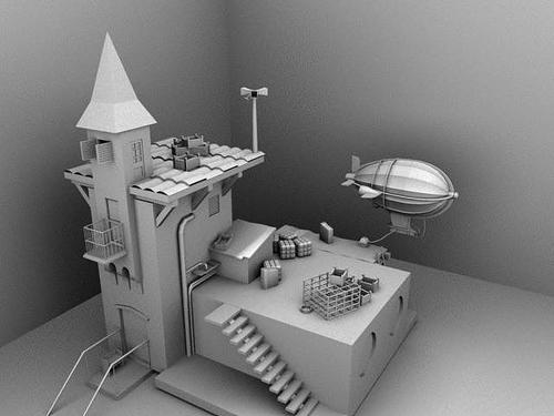 maya建模