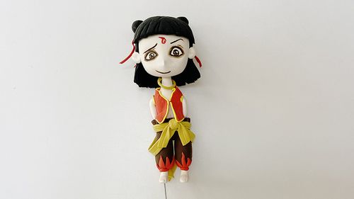 哪吒超轻粘土教程