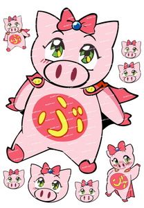 中号f0244-01飞天少女猪事丁卡通动漫 span class=h>笔记本 /span>