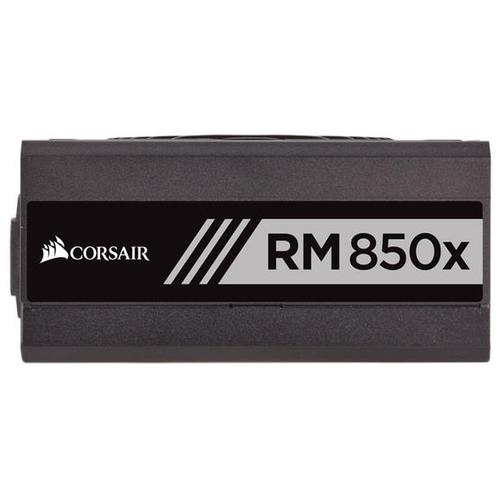 美商海盗船(uscorsair)额定850w rm850x 电源(80plus金牌/全模组/低载
