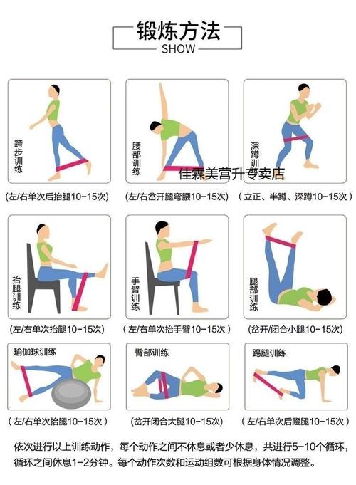 瑜伽弹力带拉力带健身阻力带拉力圈肌肉训练拉伸带弹力圈男女运动练