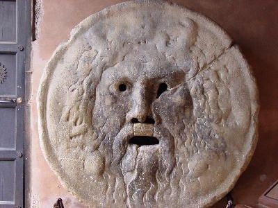 意大利真理之口简笔画