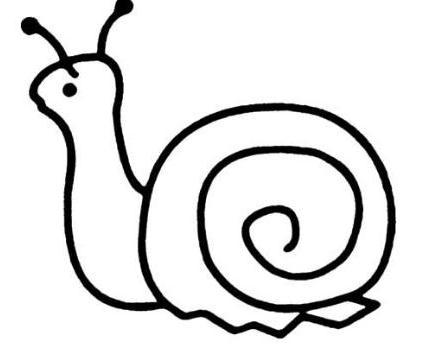 陆地上会跑的动物简笔画