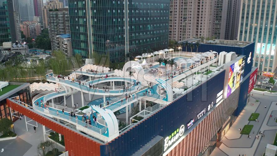 4k航拍武汉龙湖江宸天街_3840x2160_高清视频素材下载(编号:6142506)