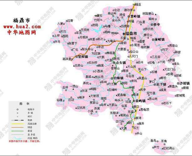 福鼎市政区图全图,福鼎市政区图高清版下载 - 8264.