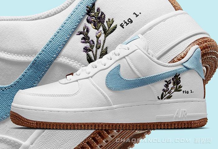 耐克空军一号系列鞋款将推出全新nike air force   low"indigo"