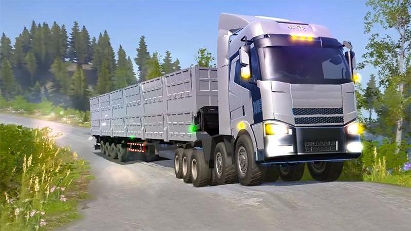 模拟卡车越野竞赛