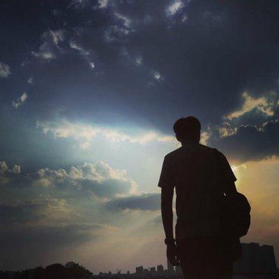 qq情侣头像 孤独