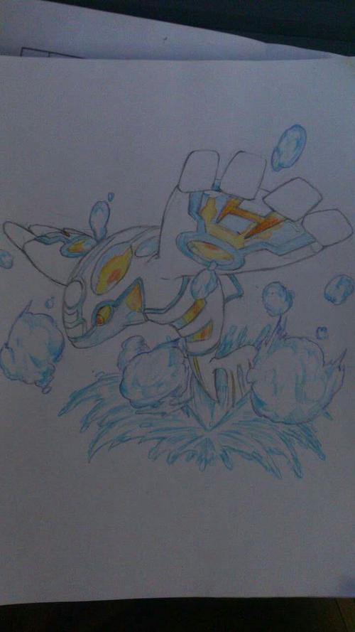 【彩铅原始海皇牙】