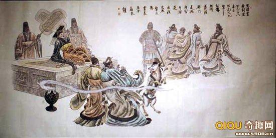 汉灵帝极度追求淫欲:皇宫女子穿开裆裤/图