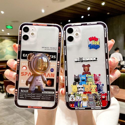 iphone12硅胶手机壳,IPhone12iphone 卡通苹果11手机壳iphone12硅胶透明7/8plus全包防摔xs