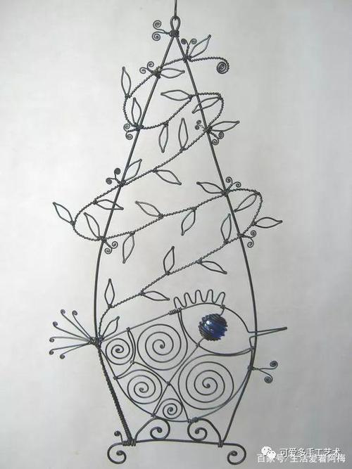 变废为宝用铁丝做手工,没想到成品出来这么多人喜欢,附教程