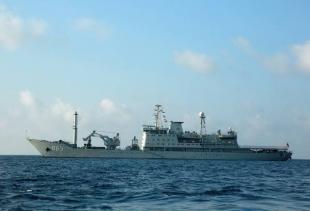 中国海军永兴岛号远洋救生船抵达泰国湾参与搜救(图)