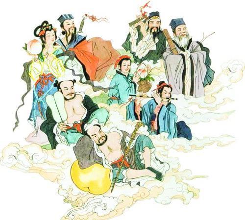 听老年人说,铁拐李原来并不拐,也不叫铁拐李.