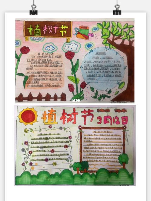 12植树节手抄报_手抄报_文化_阅读