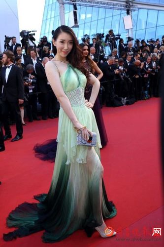 中国女星李智雪首登戛纳红毯引瞩目 李智雪是谁