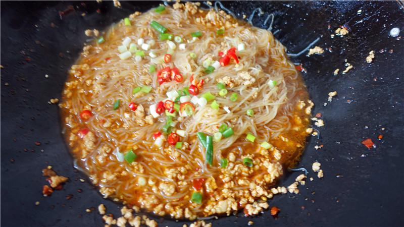 蚂蚁上树, 爽滑美味, 色泽红亮, 瞬间扫光3碗米饭
