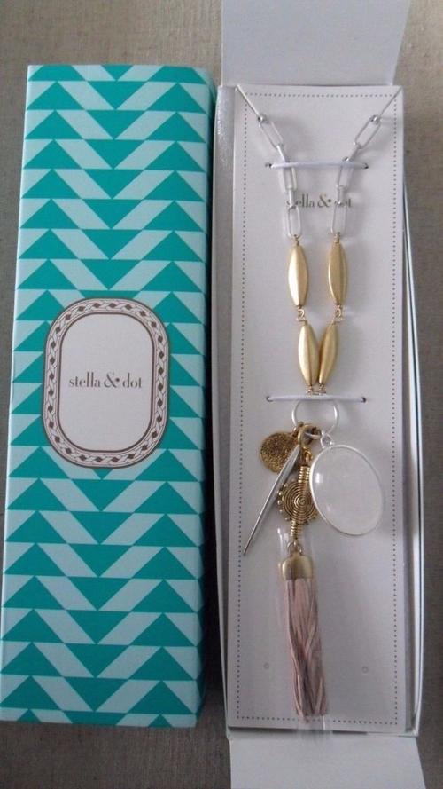 nwt stella and dot victoria pendant necklace