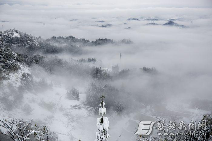 齐岳山的雪景 童话里的天堂
