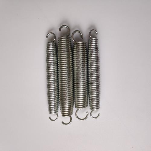 佛山厂家直供蹦蹦床双钩拉伸弹簧健身跳床长拉簧电镀三角扣拉钩