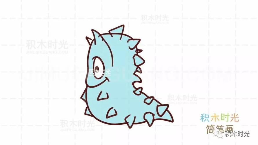 动物简笔画大全:画海参简笔画
