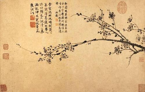中国画的画面要素诗书画印