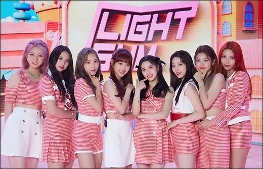 甜妹即正义cube新女团lightsum举行出道曲发布会