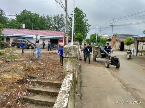 向垃圾宣战建美丽家园茶庵镇在行动