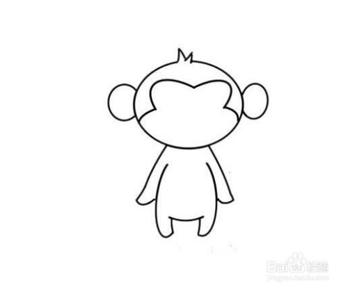 猴子怎么画简单又好看