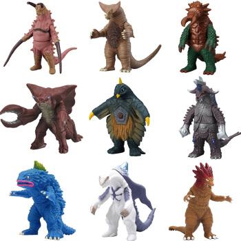 奥特曼怪兽玩具软胶哥莫拉艾雷王雷德王贝蒙斯坦人偶模型迪迦银河怪兽