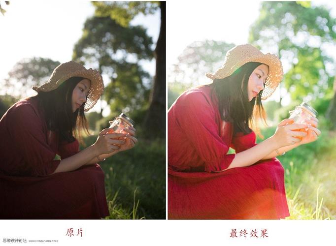 先看一下前后对比图