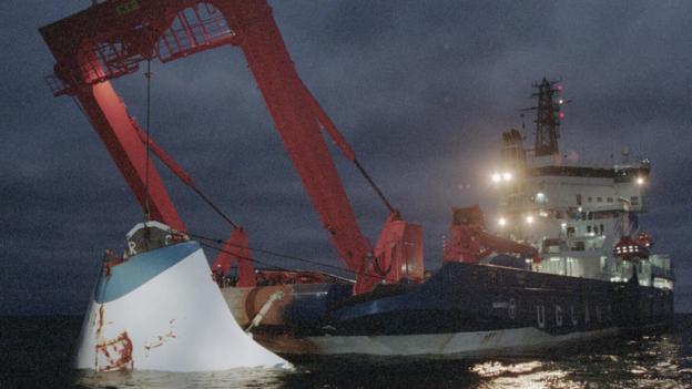 1994年爱沙尼亚号(the ms estonia)客轮沉没之前,就曾用过,此次事件中
