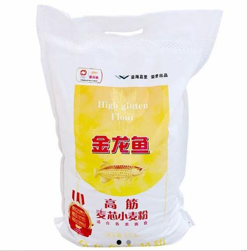 金龙鱼高筋小麦粉5kg特价19.90元/袋原价24.90元/袋