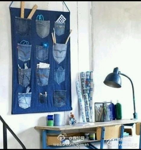 怎样把破旧牛仔裤做手工diy?