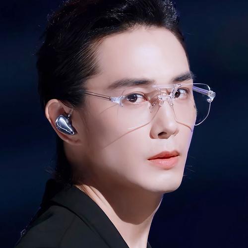披荆斩棘 哥哥李承铉同款 眼镜透明平光镜韩版 气质戚薇老公文艺潮
