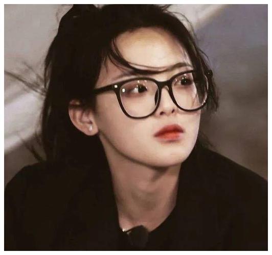 头像|戴眼镜系列真人女头