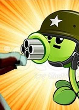 机枪射手僵尸简笔画