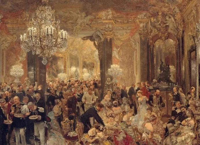 门采尔高清素描油画作品精选