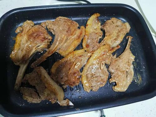 摩飞锅煎羊排,做意面,好吃
