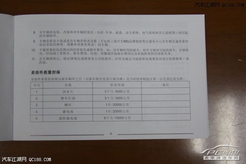 成本大调查 名爵mg3小保养费用需256元