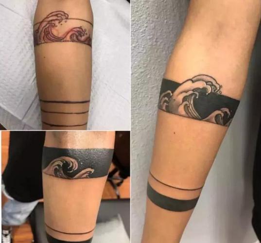 非常帅气的男性手环纹身图案(2/8)