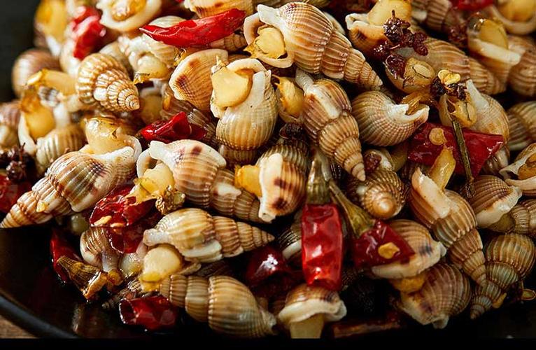 麻辣海锥 胶东麻辣小海鲜