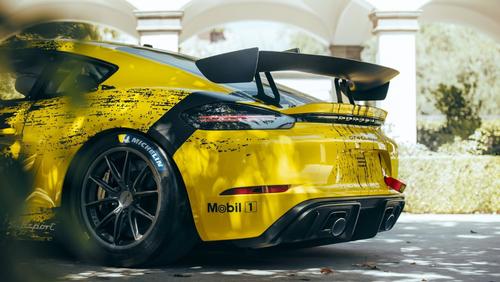 pfc刹车-保时捷718 cayman gt4 clubsport 在赛道上更