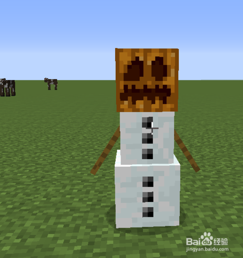 我的世界铁傀儡及雪傀儡的制作