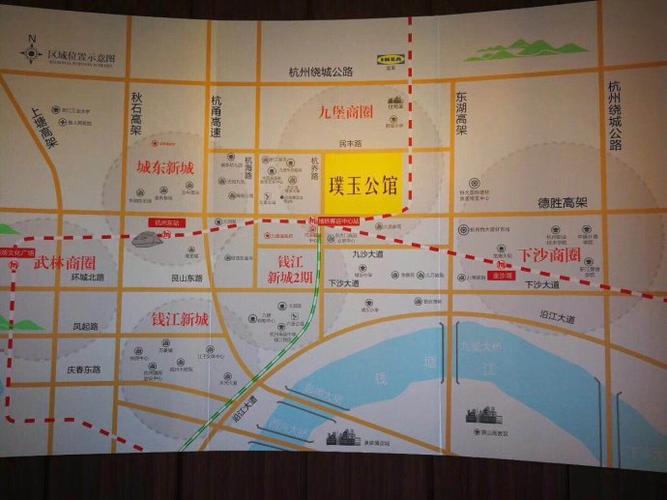 杭州江干区九堡商圈:璞玉公馆,精致地安家杭州