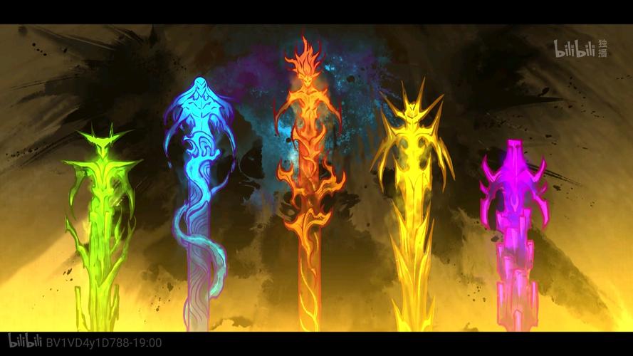 雾山五行第一话截取壁纸美图,雾山五行吹爆