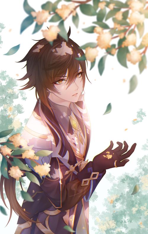 原神钟离绘师makixpid36696168本作品id85561849