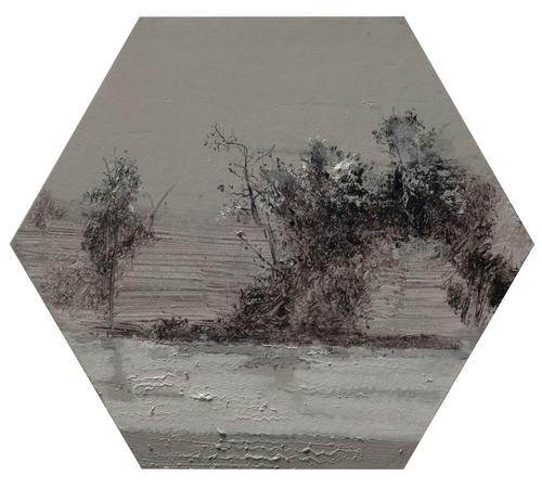 周作俊_阳朔印象之五_风景_油画_318艺术商城_首家学院原创艺术品交易