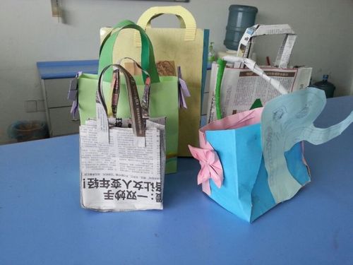 第六周主题班队:创意环保袋