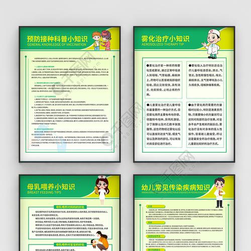 儿科医院系列宣传展板